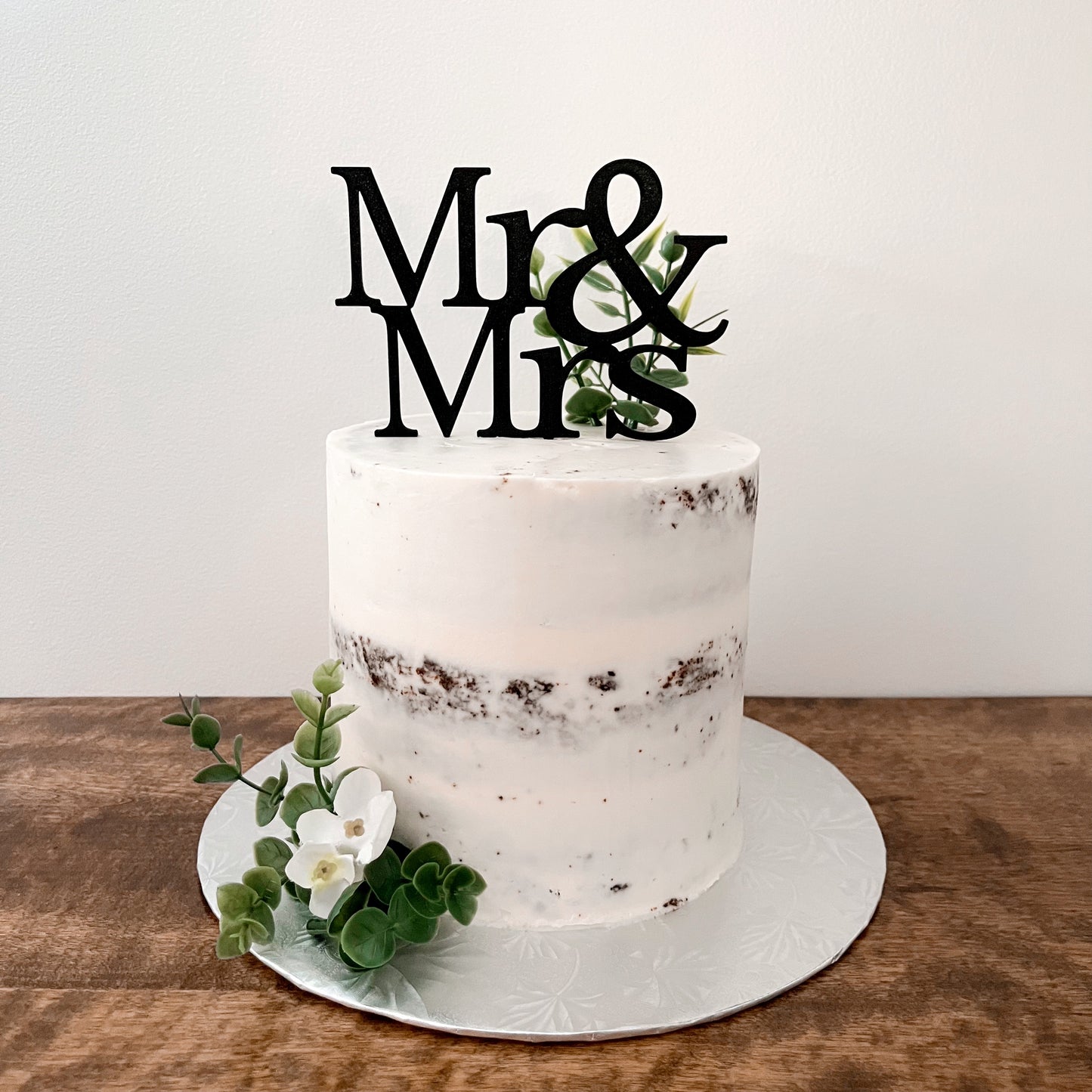 Décoration pour gâteau - Mr&Mrs