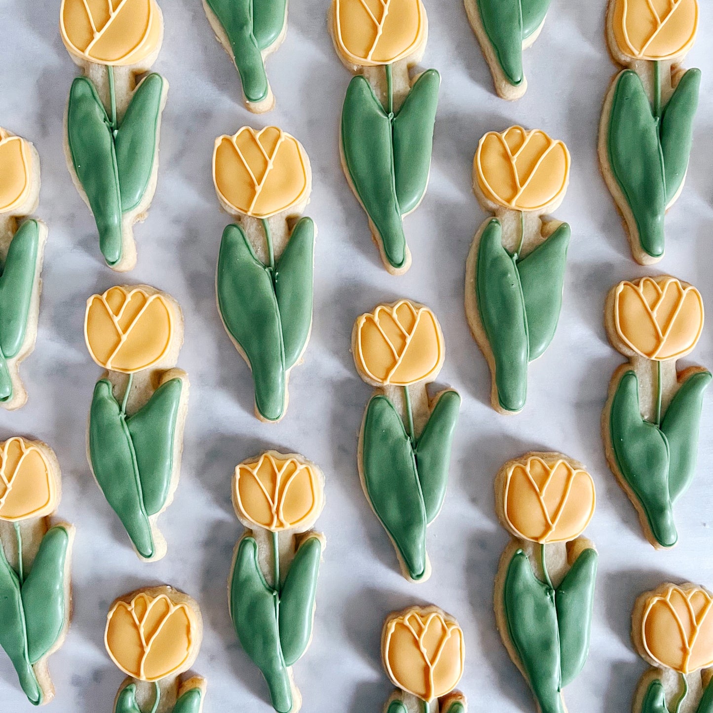 Ensemble de biscuits floraux – Édition fête des Mères