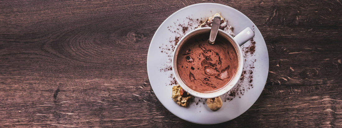 Gâteau dans une tasse - Chocolat chaud