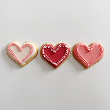 Biscuits cœurs – Édition Saint-Valentin