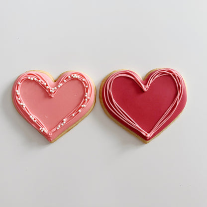 Biscuits cœurs – Édition Saint-Valentin