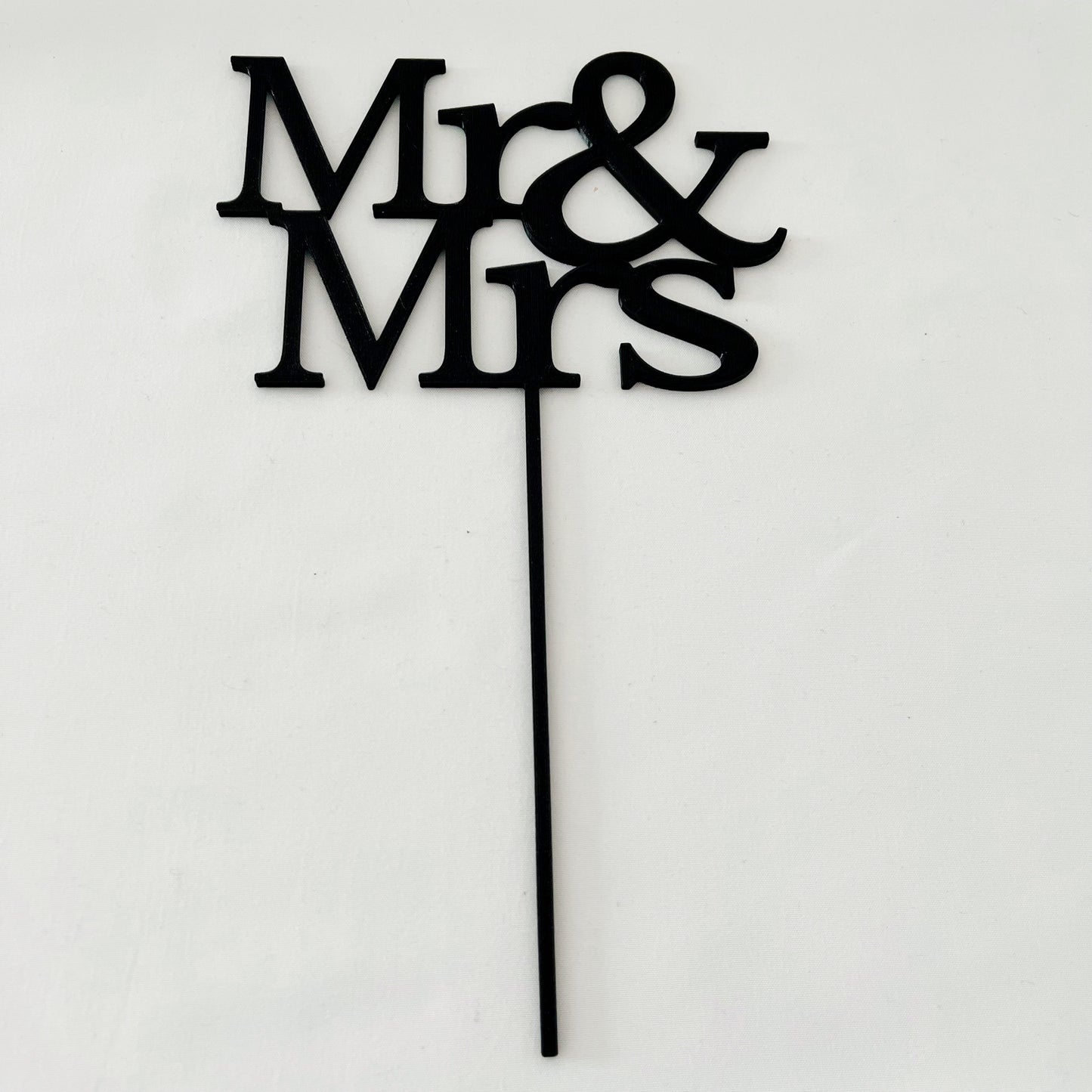 Décoration pour gâteau - Mr&Mrs