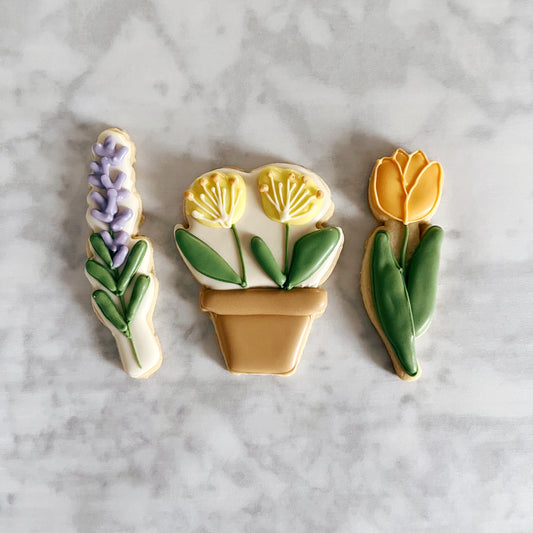 Ensemble de biscuits floraux – Édition fête des Mères