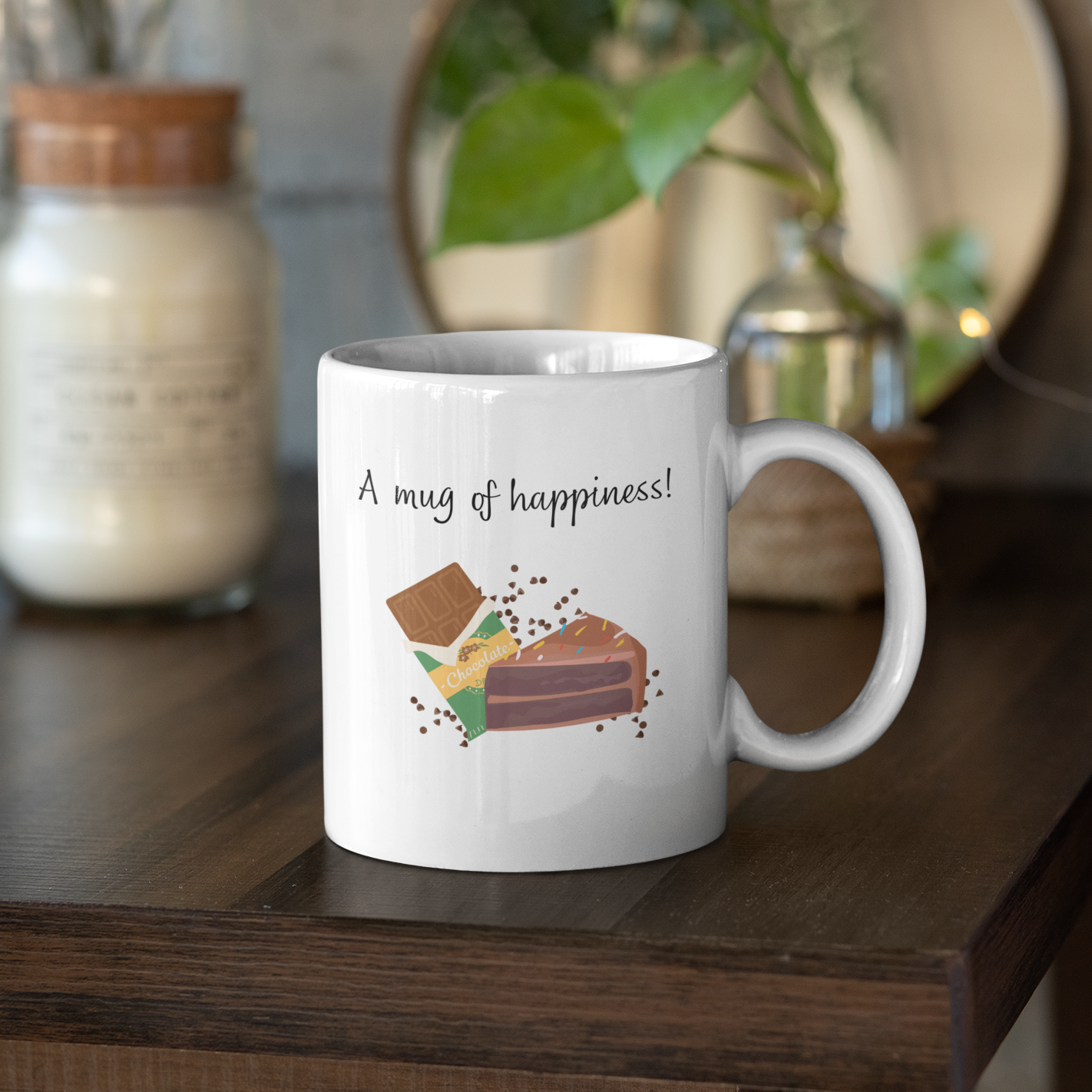 A Mug of Happiness! - Double Chocolate Cake (EN)