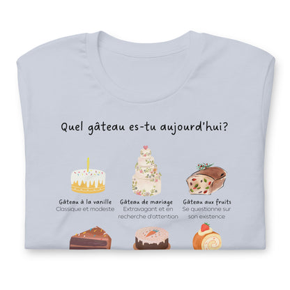 T-shirt - Quel gâteau es-tu aujourd'hui?