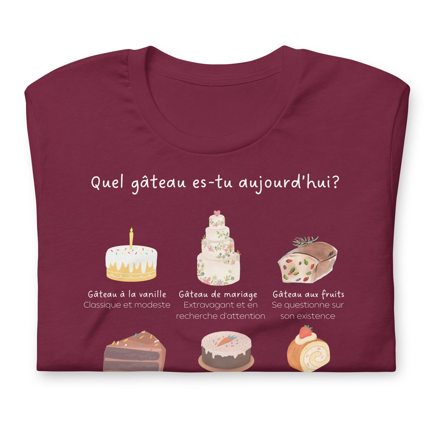 T-shirt - Quel gâteau es-tu aujourd'hui?