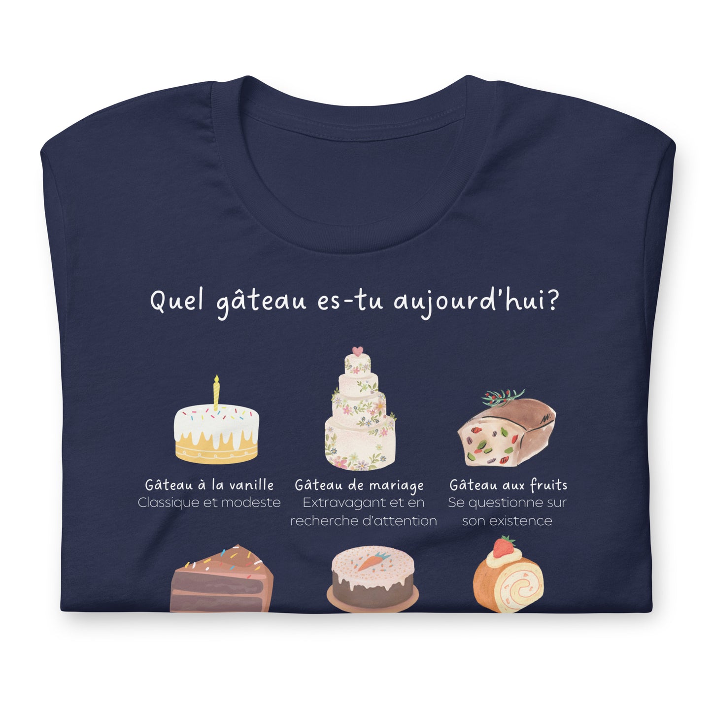 T-shirt - Quel gâteau es-tu aujourd'hui?