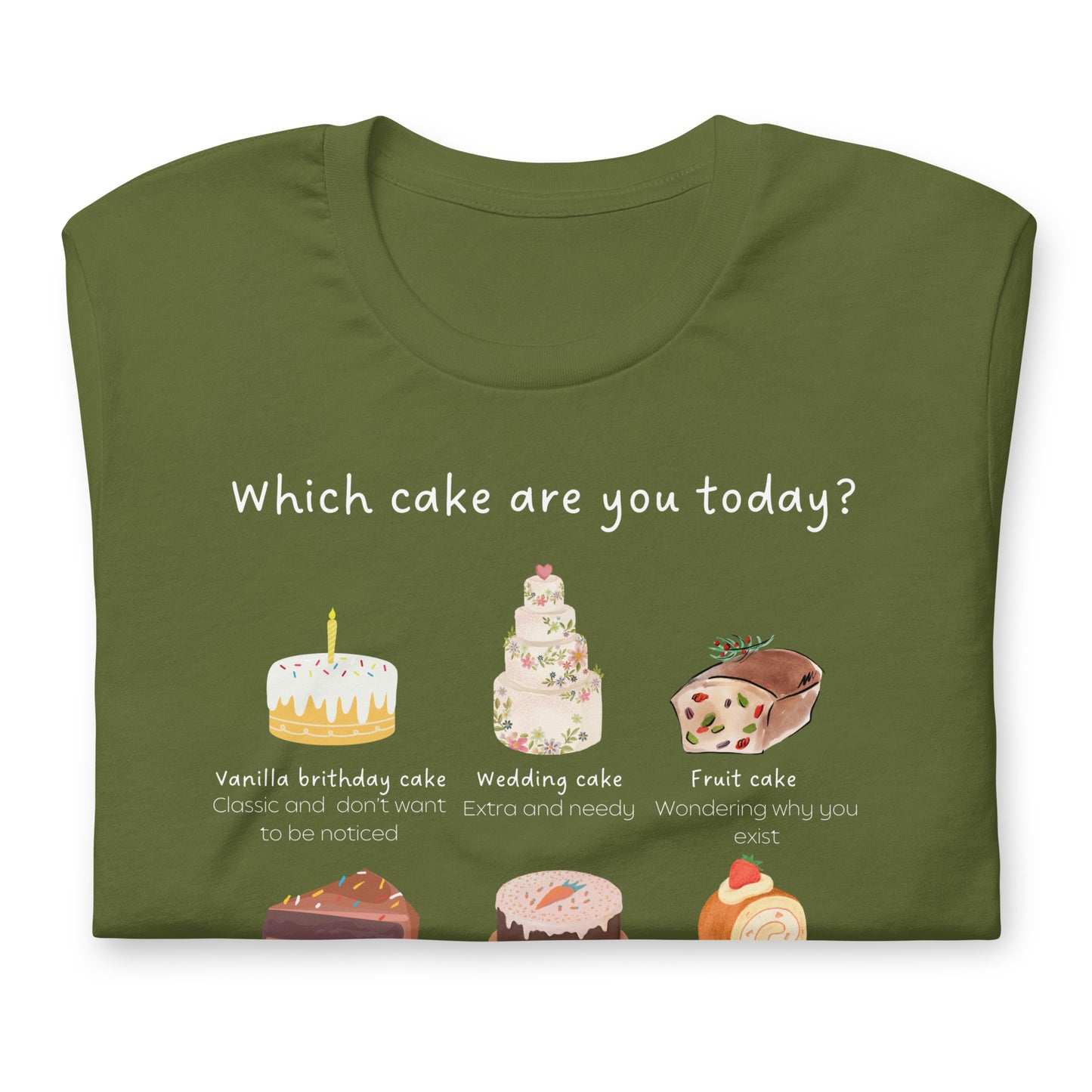 T-shirt - Which cake are you today?