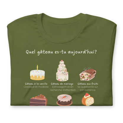 T-shirt - Quel gâteau es-tu aujourd'hui?