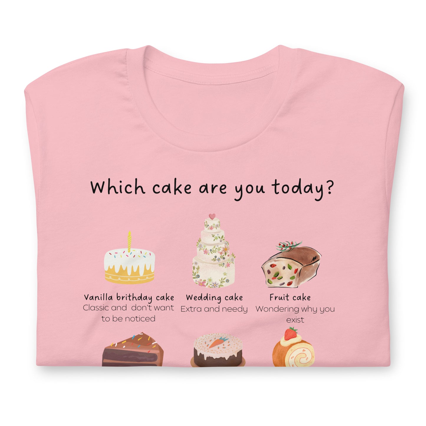 T-shirt - Which cake are you today?